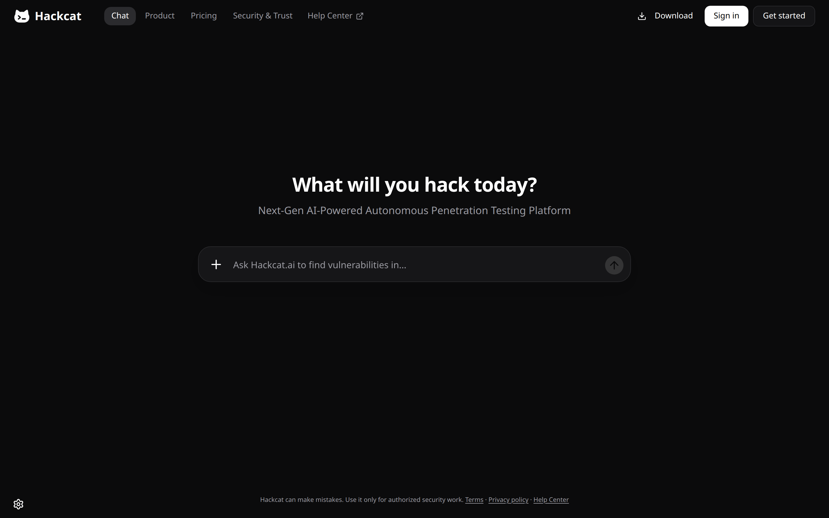 Hackcat — Chat