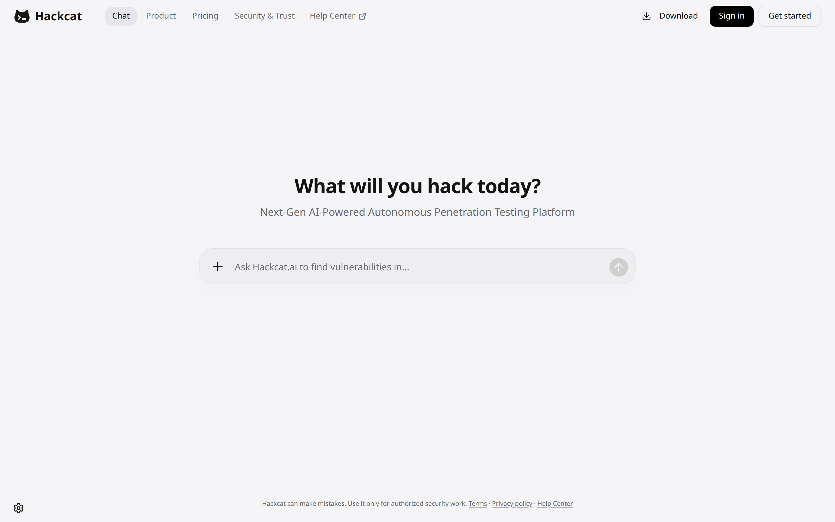 Hackcat — Chat